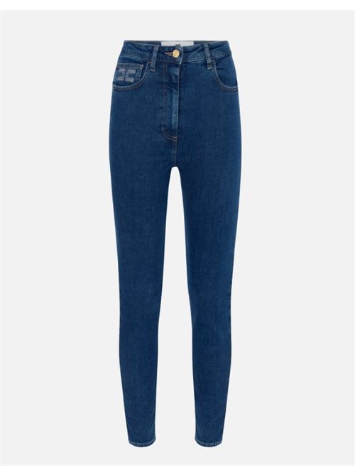 LOGO JEANS ELISABETTA FRANCHI | PJ08I56E2104 Blue denim